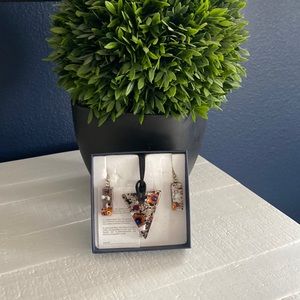 Vetro Artistico Murano Necklace & Earring’s